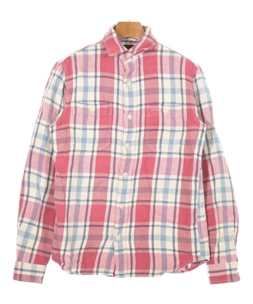 RRL(ダブルアールエル)カジュアルシャツ 赤 サイズ:XS/2200633156091