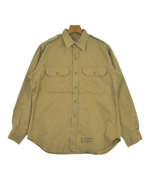 MILITARY(ミリタリー)カジュアルシャツ ベージュ サイズ:16 1/2(XL位)/2200638113082