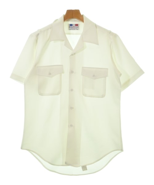 MILITARY(ミリタリー)カジュアルシャツ 白 サイズ:M/2200617751267