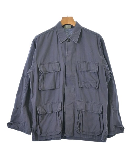 MILITARY(ミリタリー)カバーオール 紺 サイズ:S/2200699684118