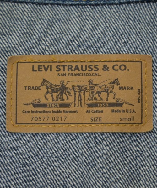 LEVI'S VINTAGE CLOTHING（リーバイスヴィンテージクロージング）デニムジャケット 青 サイズ:S レディース/2200681436398