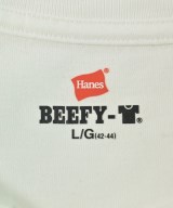 Hanes（ヘインズ）Tシャツ・カットソー 白 サイズ:L メンズ/2200622070247
