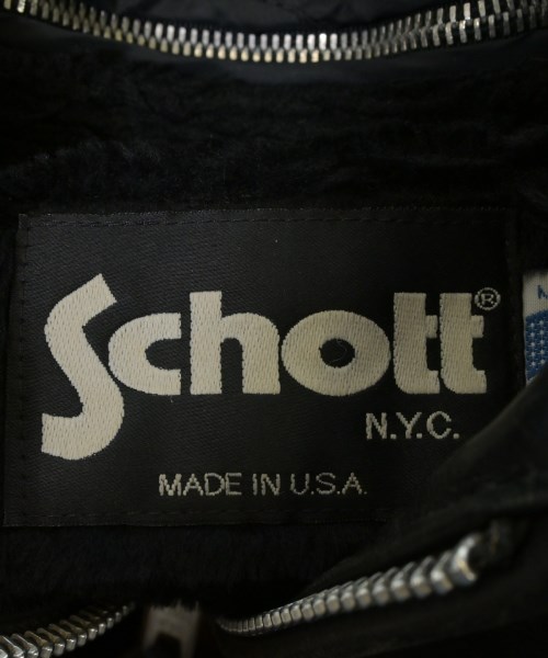 Schott（ショット）ライダース 黒 サイズ:34(S位) メンズ/2200616587010