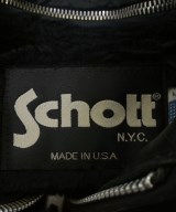Schott（ショット）ライダース 黒 サイズ:34(S位) メンズ/2200616587010