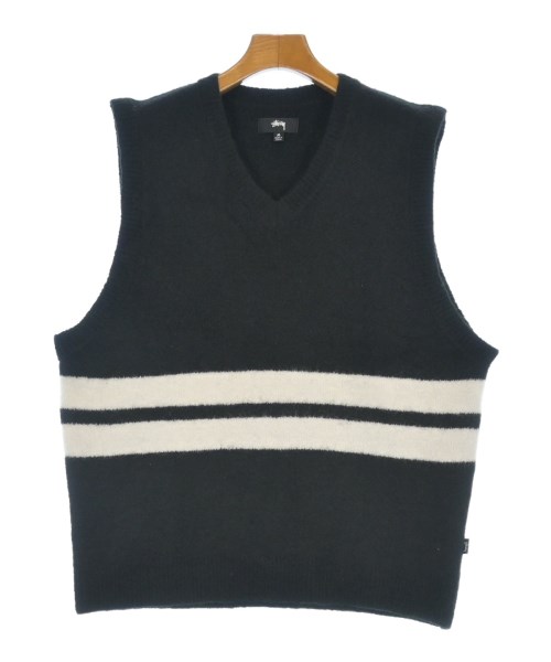 STUSSY(ステューシー)ベスト 黒 サイズ:M/2200637131094