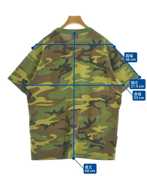 STUSSY（ステューシー）Tシャツ・カットソー カーキ サイズ:M メンズ/2200577704020