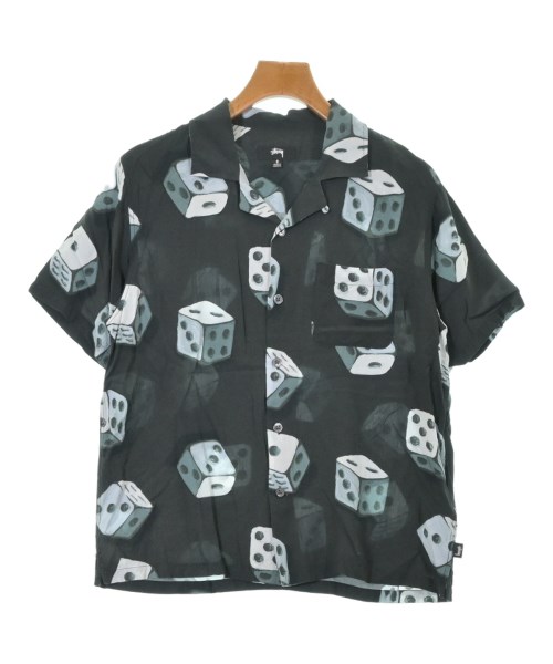STUSSY(ステューシー)カジュアルシャツ 黒 サイズ:S/2200591752014