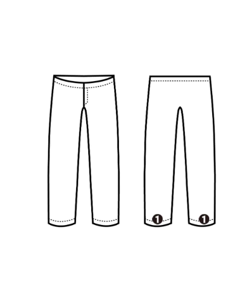 STUSSY（ステューシー）デニムパンツ 茶 サイズ:32(L位) メンズ/2200628757036