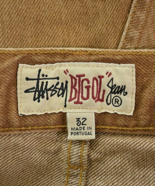 STUSSY（ステューシー）デニムパンツ 茶 サイズ:32(L位) メンズ/2200628757036