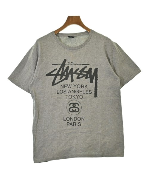 STUSSY(ステューシー)Tシャツ・カットソー グレー サイズ:M/2200633202040