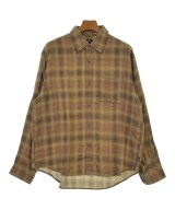 STUSSY（ステューシー）カジュアルシャツ 茶 サイズ:M メンズ/2200614896022