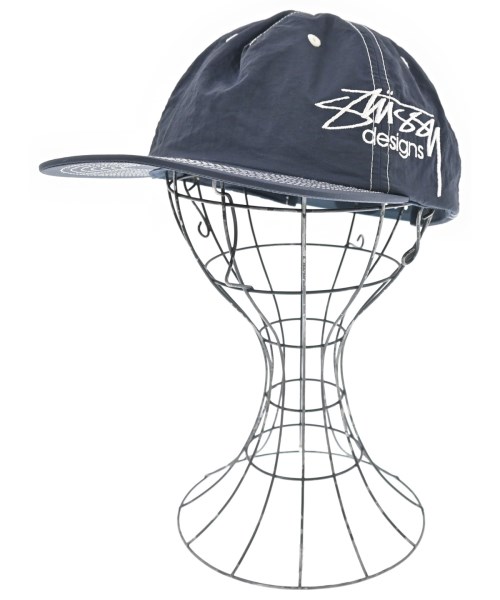 STUSSY(ステューシー)キャップ 紺 サイズ:M/2200614896084