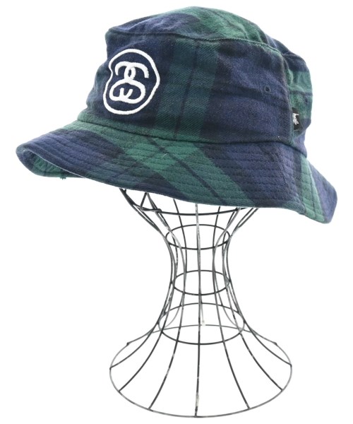STUSSY(ステューシー)ハット 紺 サイズ:S/M/2200603244070