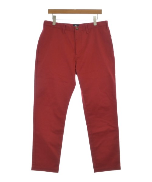 STUSSY(ステューシー)チノパン 赤 サイズ:34(XL位)/2200671318024