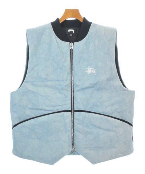 STUSSY(ステューシー)ダウンジャケット/ダウンベスト 青 サイズ:XL/2200678245019