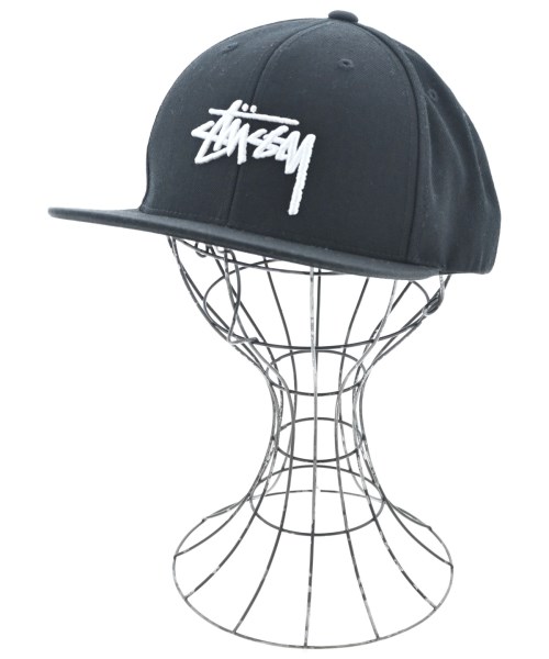 STUSSY(ステューシー)キャップ 黒 サイズ:-/2200681806108
