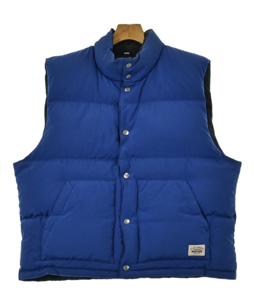 STUSSY(ステューシー)ダウンジャケット/ダウンベスト 青 サイズ:L/2200695597016