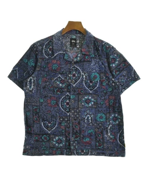 STUSSY(ステューシー)カジュアルシャツ 青 サイズ:M/2200697778017
