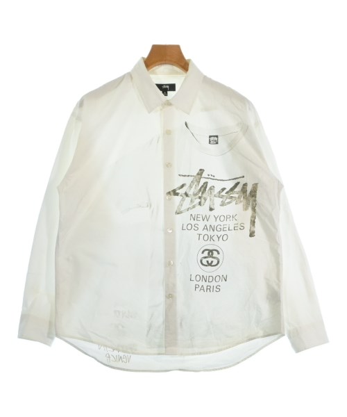 STUSSY(ステューシー)カジュアルシャツ 白 サイズ:S/2200683000023