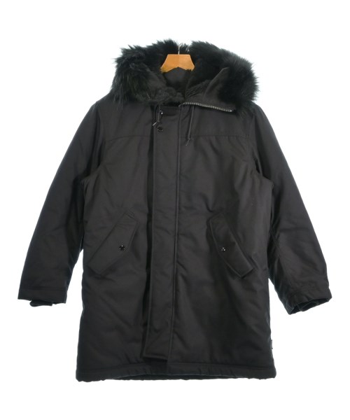 STUSSY(ステューシー)モッズコート 黒 サイズ:S/2200683323016
