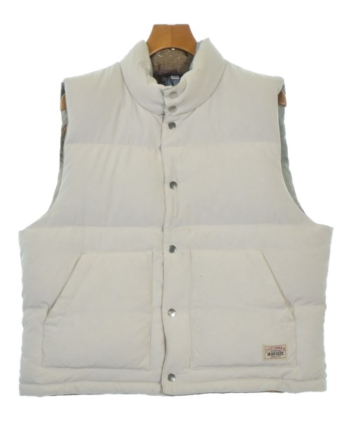 STUSSY(ステューシー)ダウンジャケット/ダウンベスト 白 サイズ:S/2200676612028