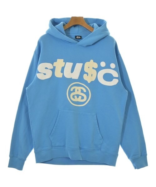 STUSSY(ステューシー)パーカー 青 サイズ:L/2200683842043
