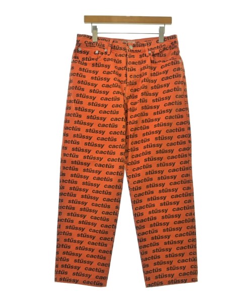STUSSY(ステューシー)デニムパンツ オレンジ サイズ:30(M位)/2200683842128