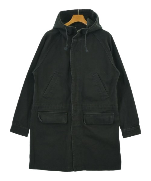 STUSSY(ステューシー)モッズコート 黒 サイズ:S/2200685593011