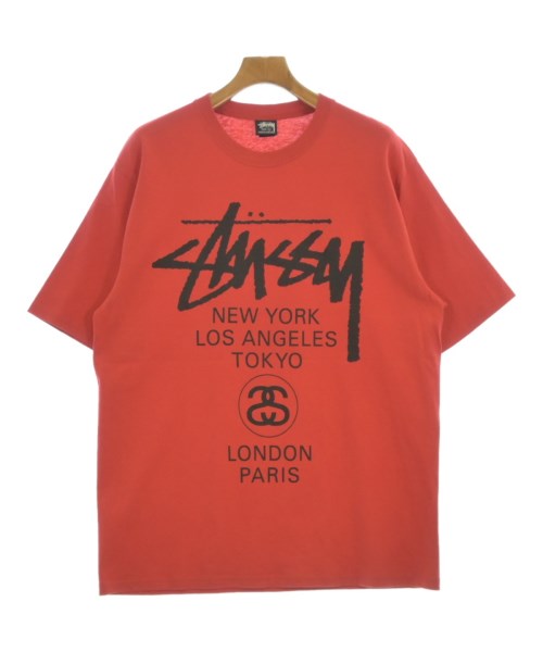 STUSSY(ステューシー)Tシャツ・カットソー 赤 サイズ:L/2200686014058