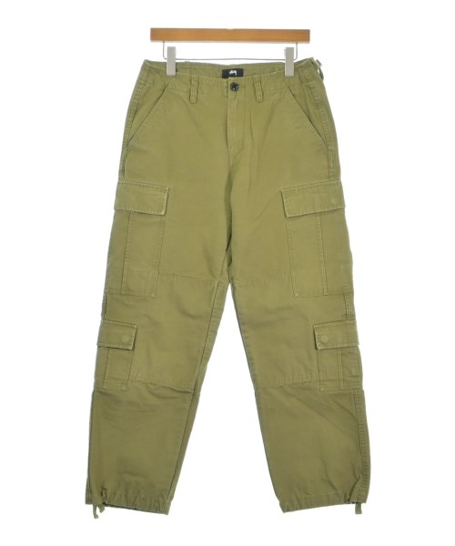 STUSSY(ステューシー)カーゴパンツ カーキ サイズ:28(S位)/2200686152033