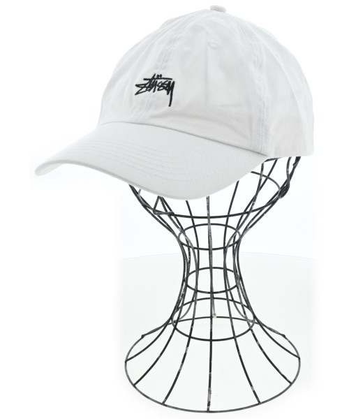 STUSSY(ステューシー)キャップ 白 サイズ:-/2200687335046