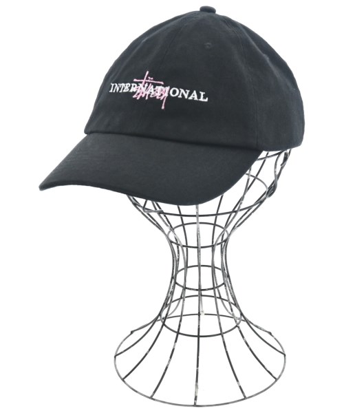 STUSSY(ステューシー)キャップ 黒 サイズ:-/2200687335053