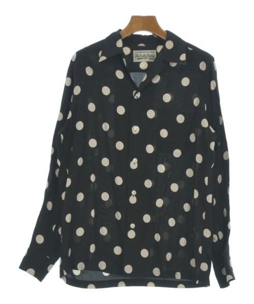 WACKO MARIA(ワコマリア)カジュアルシャツ 黒 サイズ:XS/2200650844131