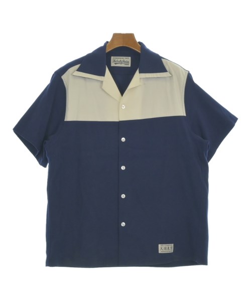WACKO MARIA(ワコマリア)カジュアルシャツ 青 サイズ:S/2200650844162
