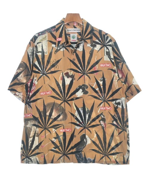 WACKO MARIA(ワコマリア)カジュアルシャツ 茶 サイズ:L/2200663407248