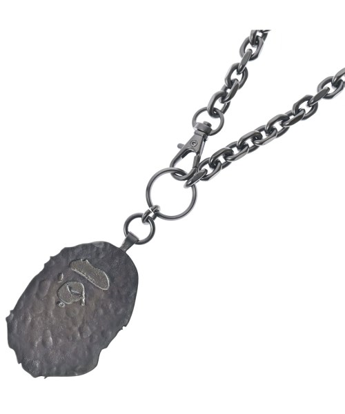 A BATHING APE(アベイシングエイプ)ネックレス 黒 サイズ:-/2200639890098