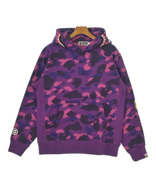 A BATHING APE(アベイシングエイプ)パーカー 紫 サイズ:L/2200641270031