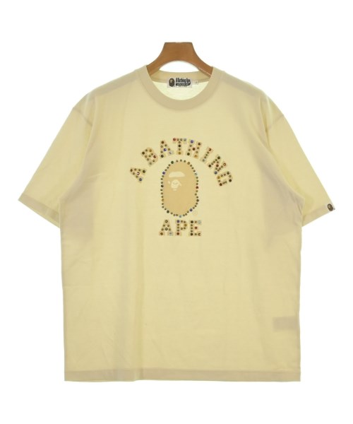 A BATHING APE(アベイシングエイプ)Tシャツ・カットソー ベージュ サイズ:L/2200641270055