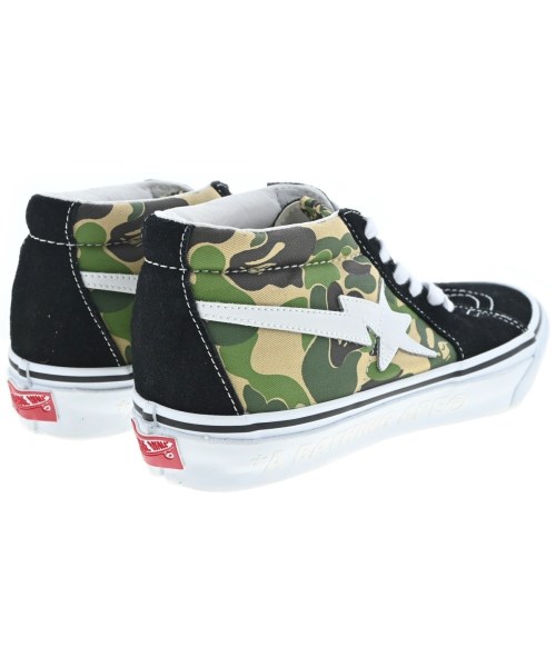 A BATHING APE（アベイシングエイプ）スニーカー カーキ サイズ:UK10(28.5cm位) メンズ/2200625965205