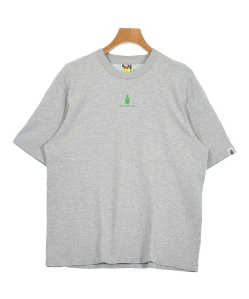 A BATHING APE(アベイシングエイプ)Tシャツ・カットソー グレー サイズ:S/2200687886128