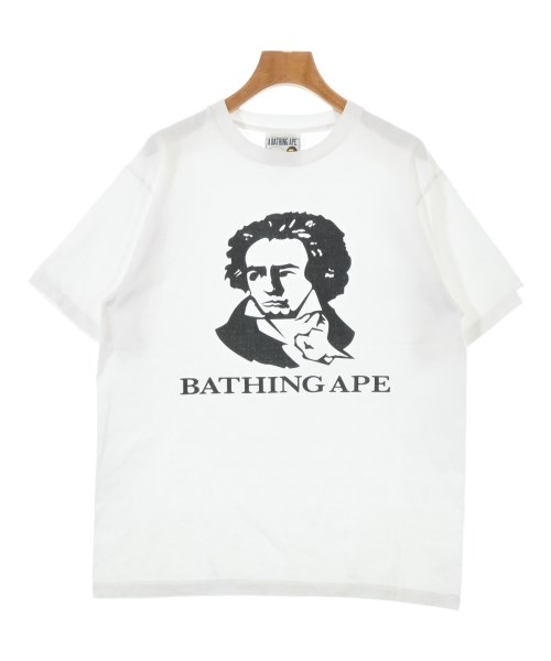 A BATHING APE(アベイシングエイプ)Tシャツ・カットソー 白 サイズ:M/2200651725088