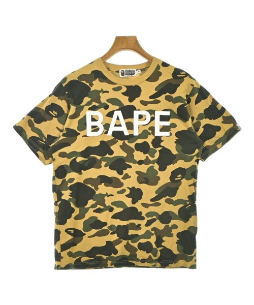 A BATHING APE(アベイシングエイプ)Tシャツ・カットソー 黄 サイズ:M/2200646938059