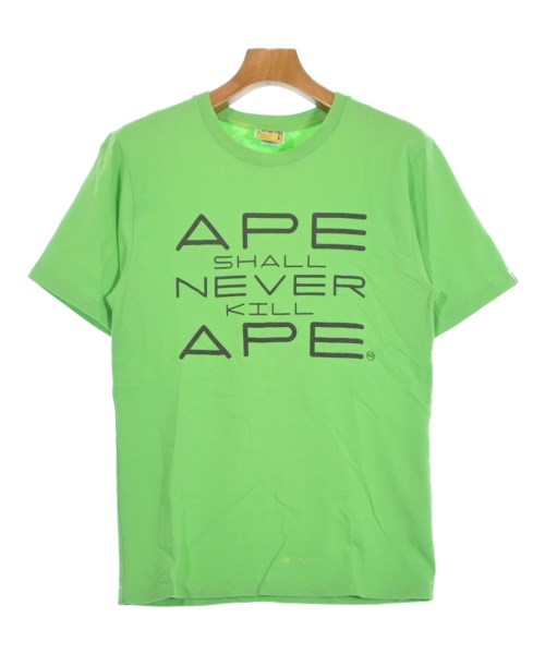 A BATHING APE(アベイシングエイプ)Tシャツ・カットソー 緑 サイズ:S/2200643652125