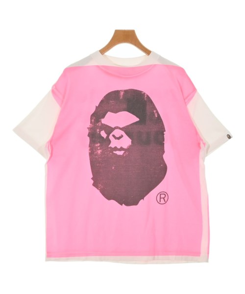 A BATHING APE(アベイシングエイプ)Tシャツ・カットソー ピンク サイズ:M/2200653388069