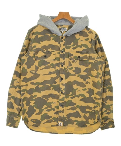 A BATHING APE(アベイシングエイプ)カジュアルジャケット ベージュ サイズ:XL/2200703788023