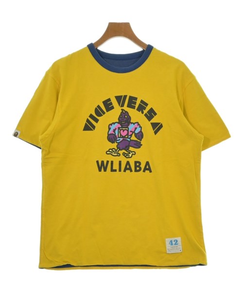 A BATHING APE(アベイシングエイプ)Tシャツ・カットソー 黄 サイズ:L/2200703788061