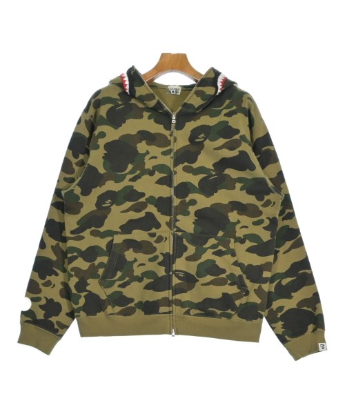 A BATHING APE(アベイシングエイプ)パーカー カーキ サイズ:M/2200663964024