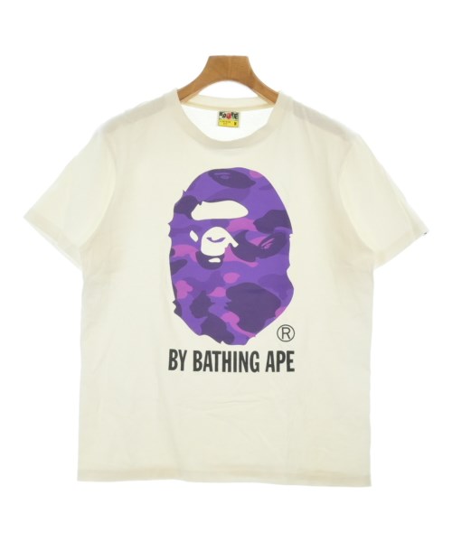 A BATHING APE(アベイシングエイプ)Tシャツ・カットソー 白 サイズ:M/2200671136062