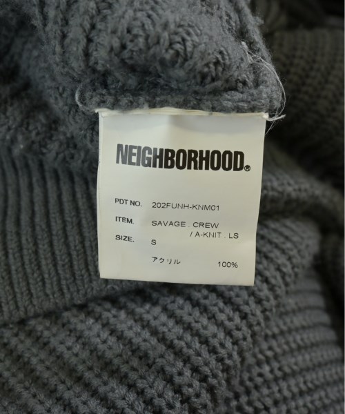 NEIGHBORHOOD（ネイバーフッド）ニット・セーター グレー サイズ:S メンズ/2200563318026