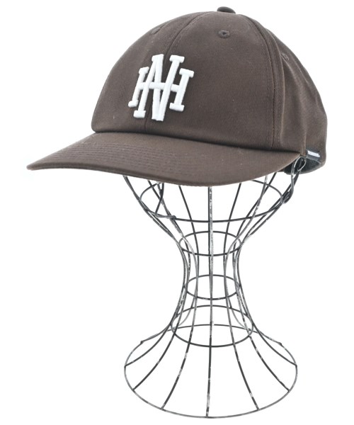 NEIGHBORHOOD(ネイバーフッド)キャップ 茶 サイズ:F/2200664093068